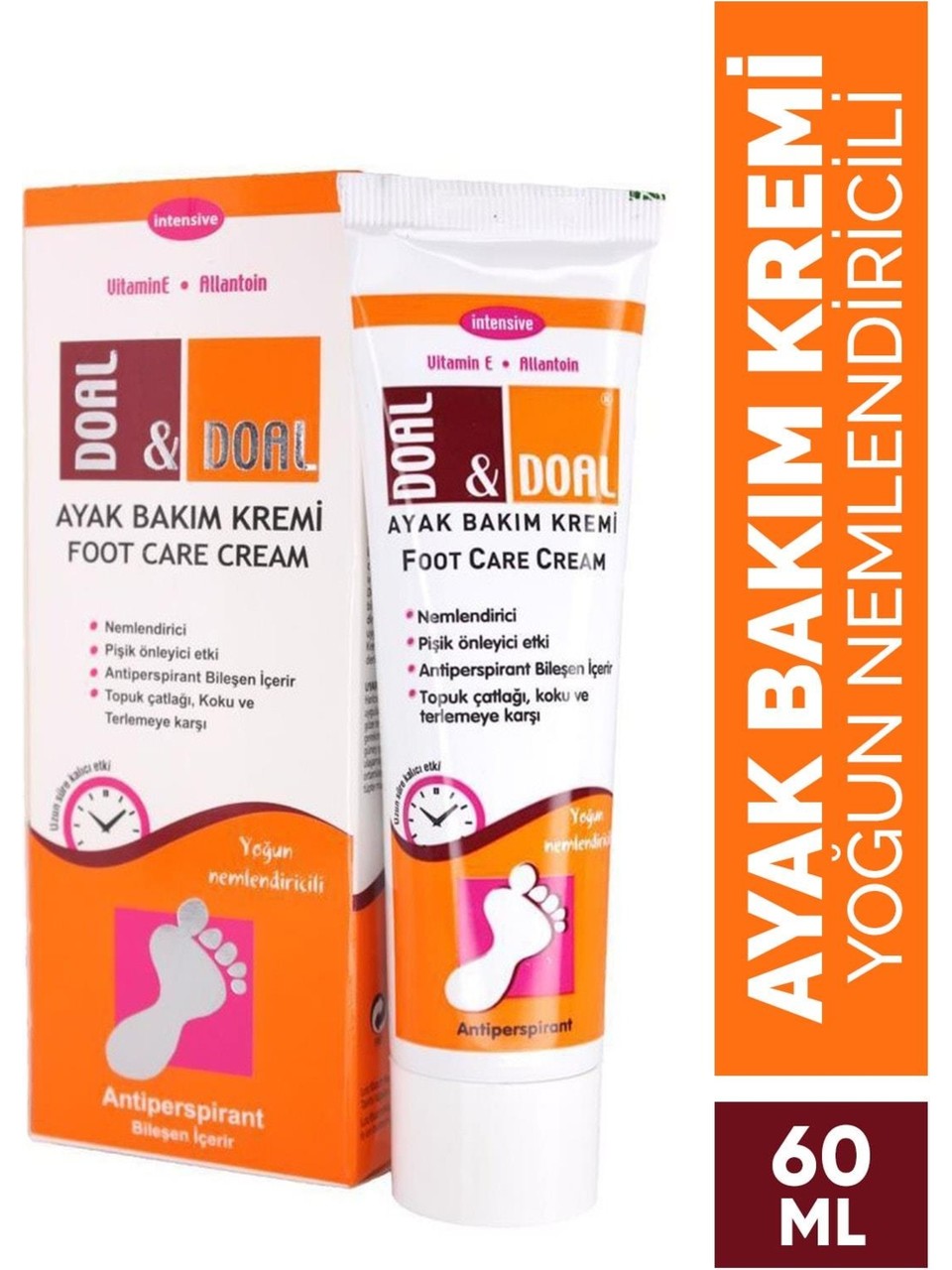 Doal&Doal Krem Ayak Bakım ve Topuk Çatlakları İçin