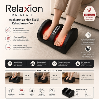 Relaxion™ Bacak Masaj Aleti