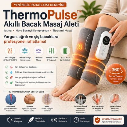 ThermoPulse™ Akıllı Bacak Masaj Aleti