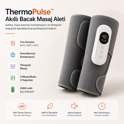 ThermoPulse™ Akıllı Bacak Masaj Aleti
